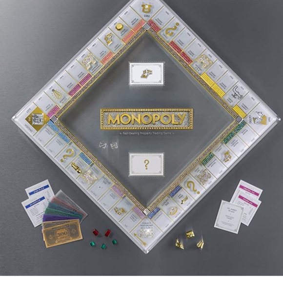 Monopoly 85th Anniversary Edition Premium Collectible Swarovski Crystals Sealed - Picture 4 of 4